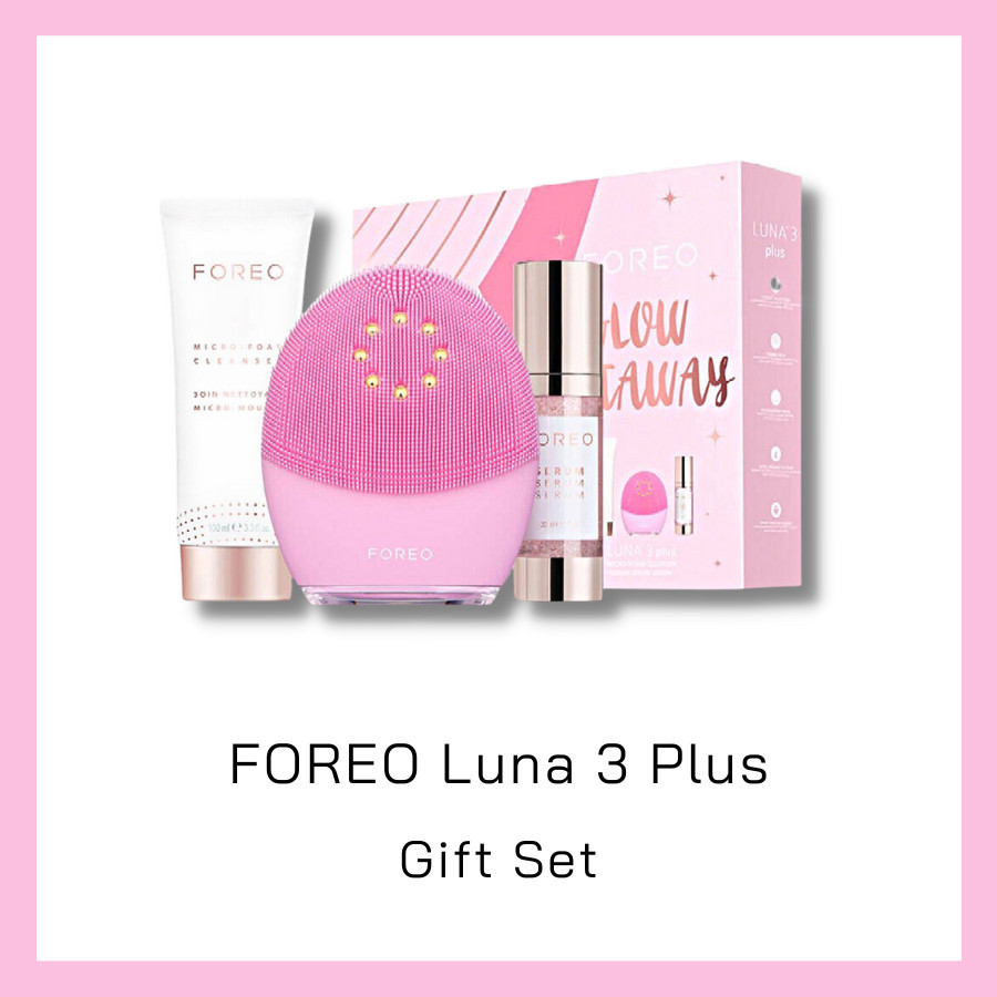 FOREO Luna 3 Plus + Gift Set (Pearl Pink Only)