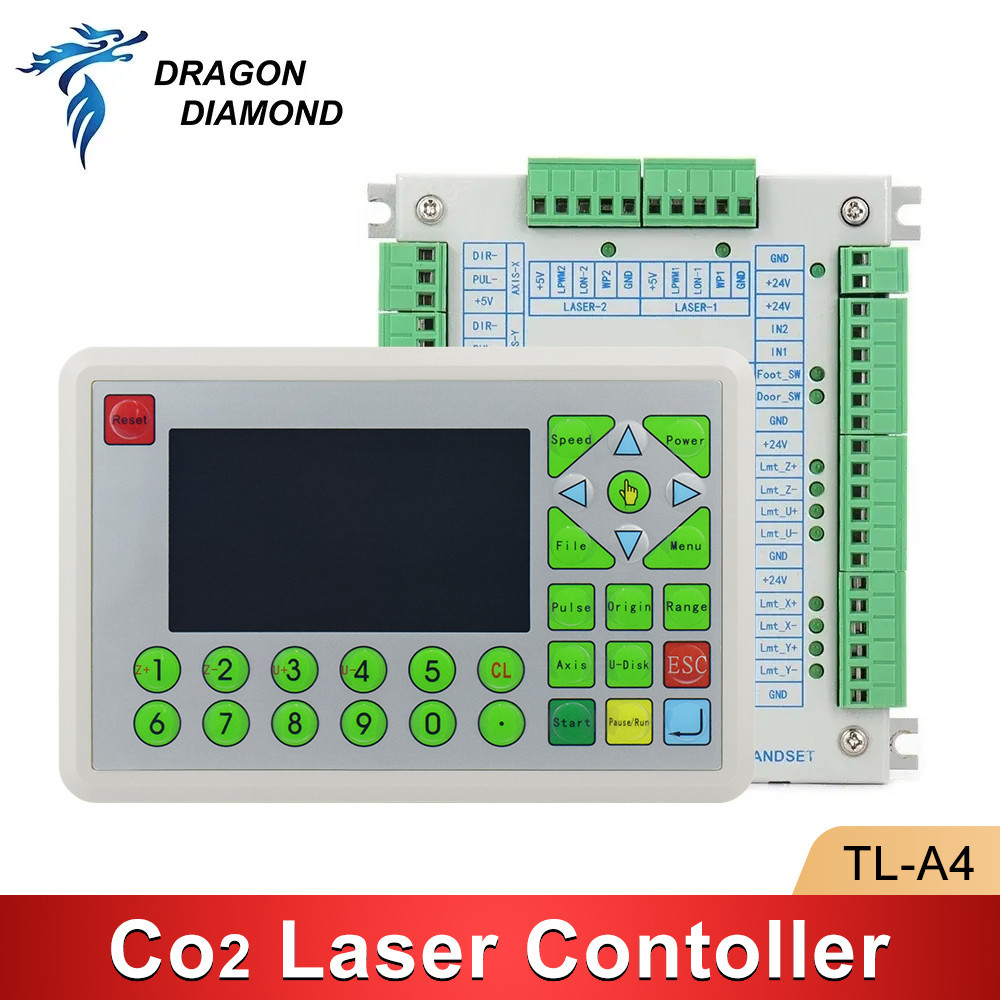 Original Laser Controller ระบบ TL-A3 TL-A4 TL-A1 สําหรับ Co2 เลเซอร์แกะสลักเครื่องตัดเปลี่ยน Ruida L