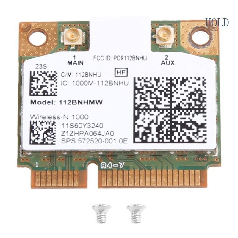 การ์ด WiFi Link 1000 Mini PCI สําหรับ Express Wireless-n Card 802 11b g n 112BNH