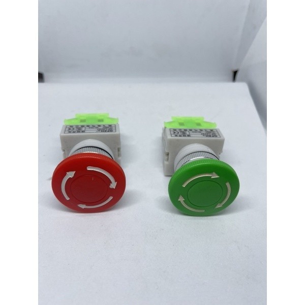 ใหม่ สวิตช์ดอกเห็ดกดหมุนคลายขนาด22-25มิลgf-LAY37.  รุ่นno10a รับไฟถึง660vสินค้าพร้อมส่ง ทักเชทค่ะ