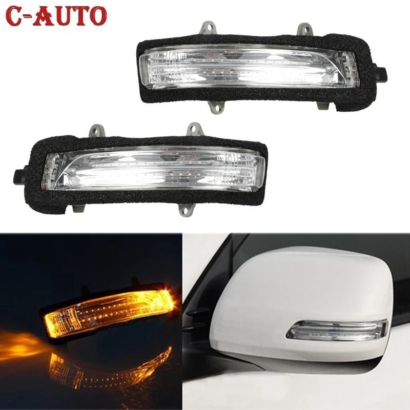 CA Rearview Mirror LED Turn Signal Indicator Light Lamp For TOYOTA LAND CRUISER PRADO 2009-2016 LAND