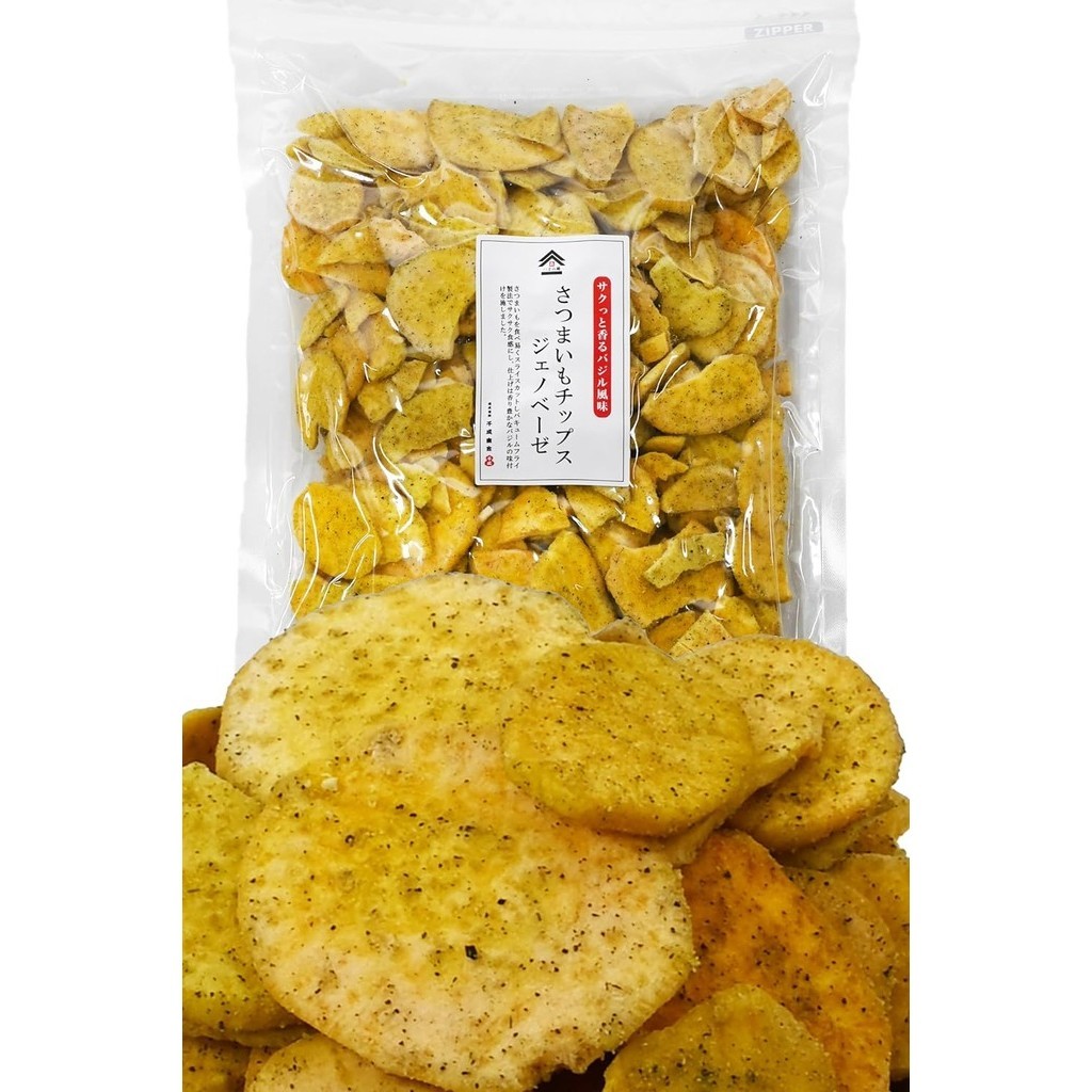 Sweet Potato Chips &lt; Genovese flavor &gt; 【 Snack crispy texture that goes well with white wine 】 Large