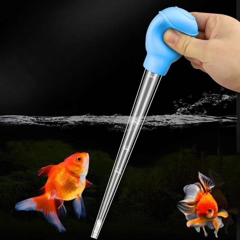 🐟ที่ดูดขี้ปลา ดูดสิ่งสกปรกทําความสะอาดตู้ปลา🐟 #Q-0010