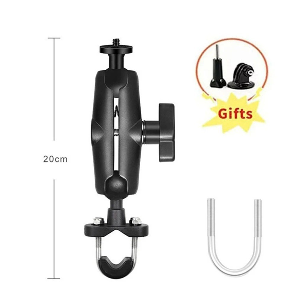 เมาท์ยึดกล้องติดแฮนด์บาร์รถมอเตอร์ไซค์ อุปกรณ์เสริม สําหรับ GoPro 12 11 10 Insta360 Ace Pro X3 DJI Action 4 3 Sport Cameras