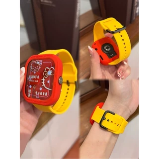 2 in 1 เคสซิลิโคน + สายรัดสําหรับ Xiaomi Redmi Watch 5 สมาร์ทวอท์ชสร้อยข้อมือแบบนุ่มสายรัดข้อมือสําหรับ Redmi Watch 4 อุปกรณ์เสริม