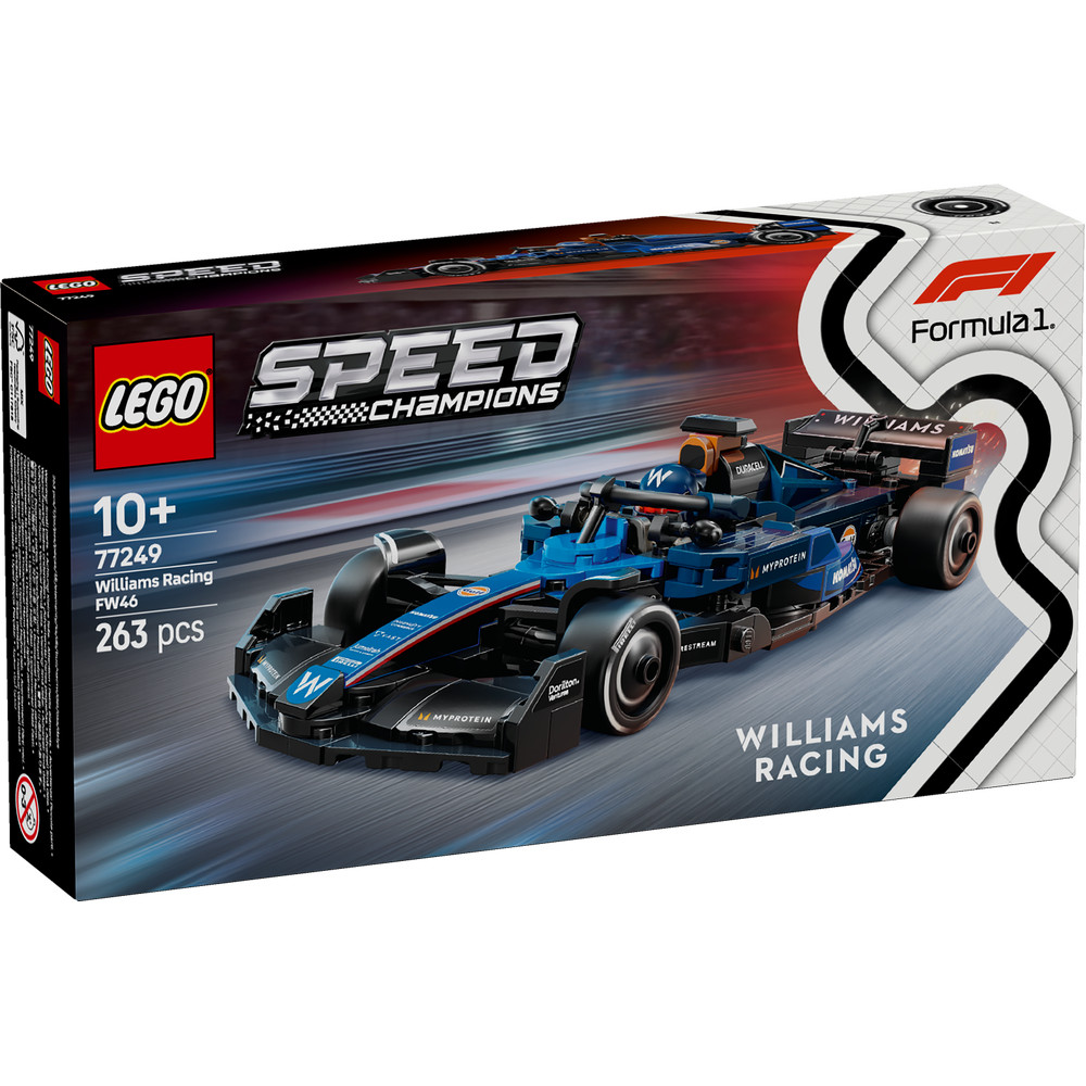 LEGO  77249 Williams Racing FW46 F1 Race Car (Speed Champions) [Brick MOM]