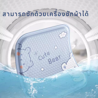 COD เบาะเจลรองนั่ง เบาะรองนั่งในรถยนต์ เบาะเจลรังผึ้ง เบาะนุ่มรถยนต์ เบาะรองแผลกดทับ