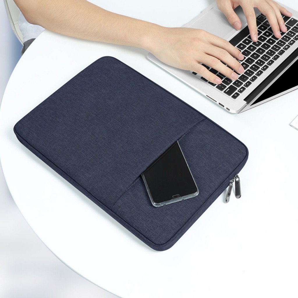 กระเป๋าใส่คอมพิวเตอร์โน๊ตบุ๊ค กันน้ํา กันกระแทก 13.3 14.1 15.4 15.6นิ้ว for ipad แท็บเล็ต notebook macbook laptop pouch