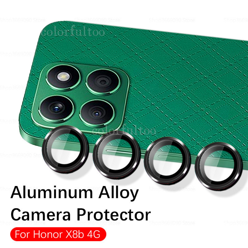 ฟิล์มกระจกนิรภัยกันรอยหน้าจอ เลนส์กล้อง แบบใส สําหรับ Huawei Honor X8b X 8b HonorX8b 4G Honor X8b