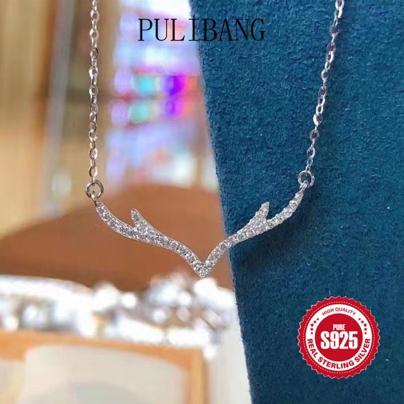Pulibang ใหม่สร้อยคอคริสต์มาส Elk Horn อเนกประสงค์ Ins