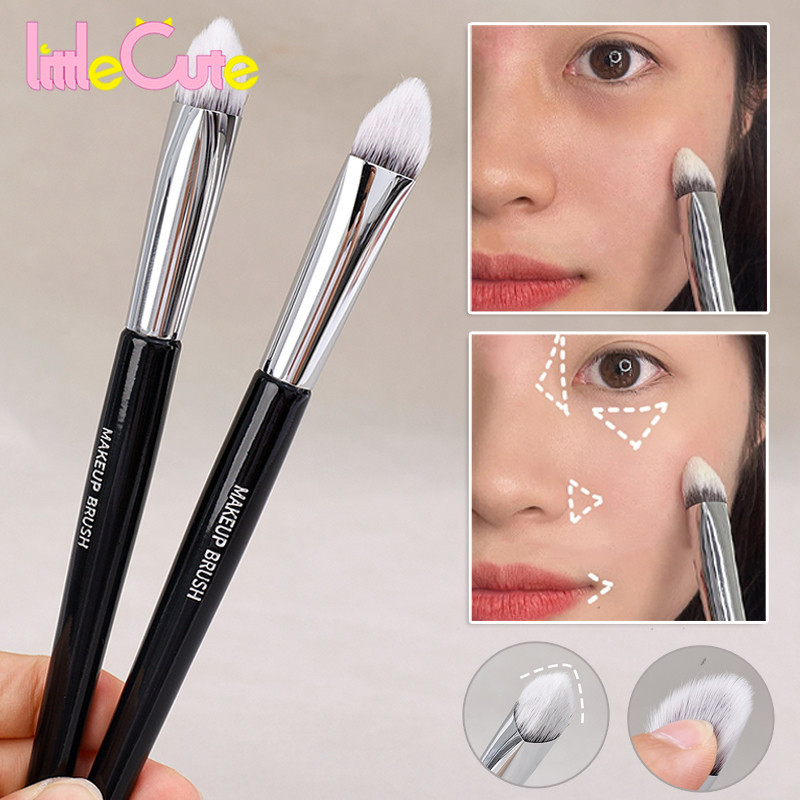 แปรงแต่งหน้า คอนซีลเลอร์ คอนทัวร์ คอนทัวร์ รูปทรงกรวย ทรงสามเหลี่ยม แบบมืออาชีพ