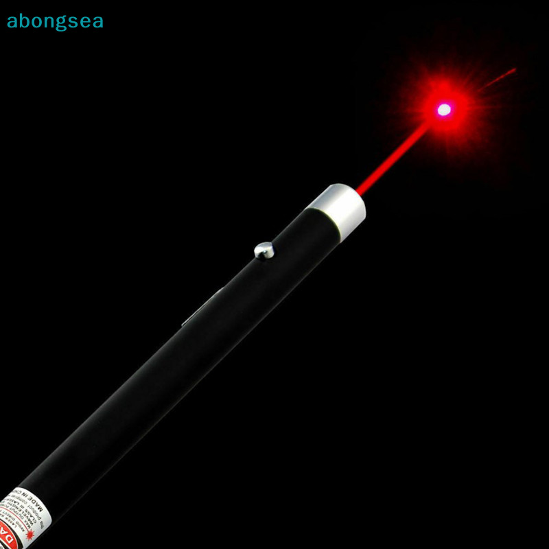 Abongsea ปากกาชี้เลเซอร์ พลังงานสูง 5MW 532nm สีแดง