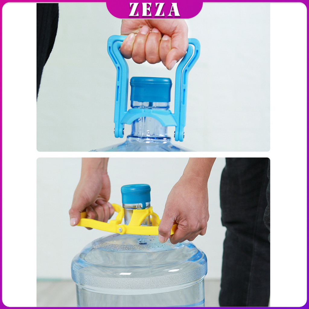 หูจับยกถังน้ำดื่ม ที่หิ้วถังน้ำ ที่ยกถังน้ำประหยัดแรง สะดวกมาก  2วิธีใช้ water lifting handle - รูปที่ 3