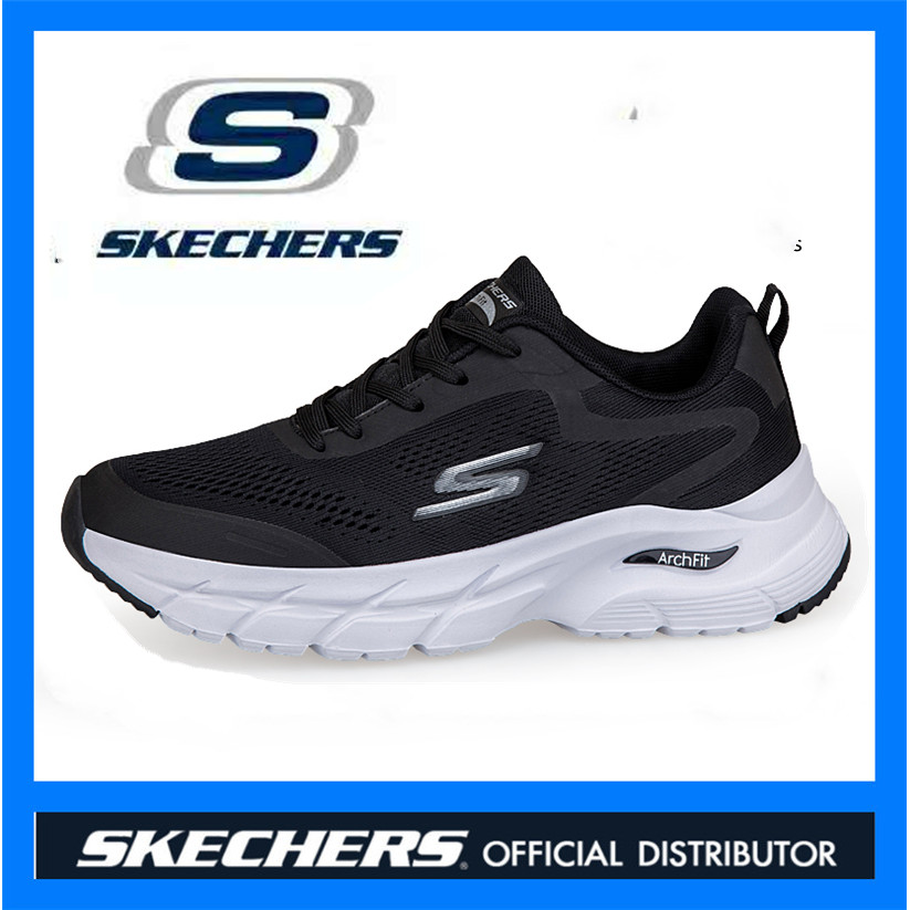 GO WOLK Arch-Fit รองเท้าวิ่งผ้าใบสำหรับผู้หญิง เหมาะสำหรับฤดูร้อน skechers - รูปที่ 4