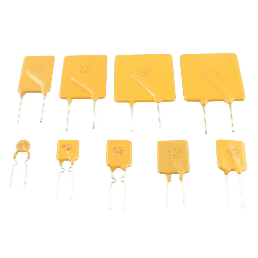 ฟิวส์รีเซ็ตได้ 30V PTC โพลิเมอร์ PPTC DIP JK30 0.5A 0.75A 0.9A 1.1A 1.35A 1.6A 1.85A 2A 2.5A 3A 4A 5