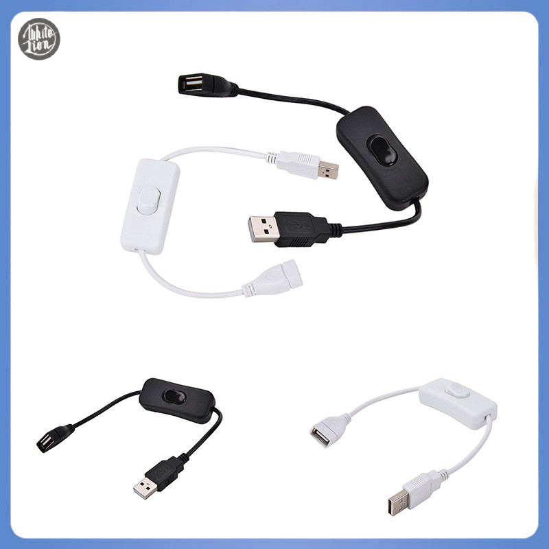 Wl| ใหม่ สายเคเบิ้ล USB พร้อมสวิตช์ควบคุมพลังงาน สําหรับ Raspberry Pi Arduino USB On Off Toggle