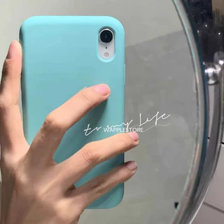 SET03 Siliconeกำมะหยี่ เคสซิลิโคนสีพื้นกำมะหยี่ เคสสำหรับรุ่นไอโฟน11-17ProMax