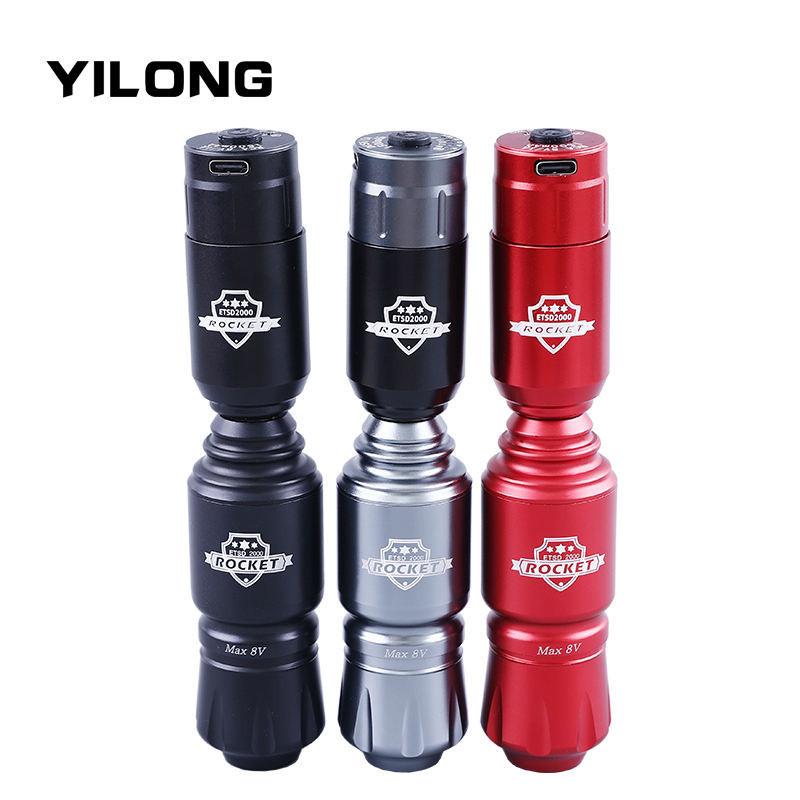 Yilong ปากกาสักจรวด RCA พร้อมอะแดปเตอร์พาวเวอร์