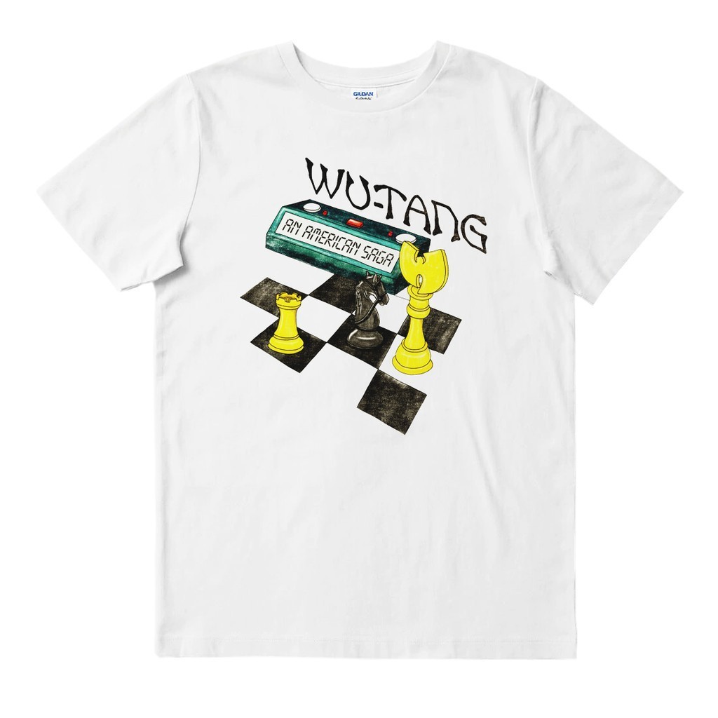 S-5XL Wu TANG CLAN Fashion Printed Cotton T-Shirt-AMERICAN SAGA | Band Mersh Song Unisex_02