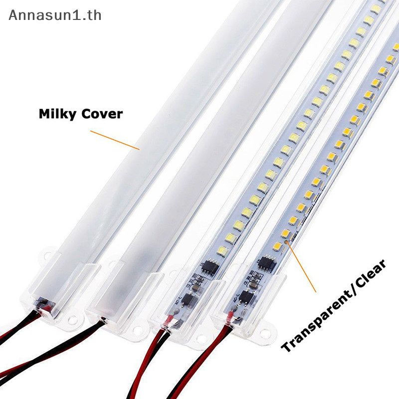 Annasun แถบไฟ LED 72 ดวง AC220V 2835 30 ซม. 40 ซม. ความสว่างสูง ประหยัดพลังงาน TH