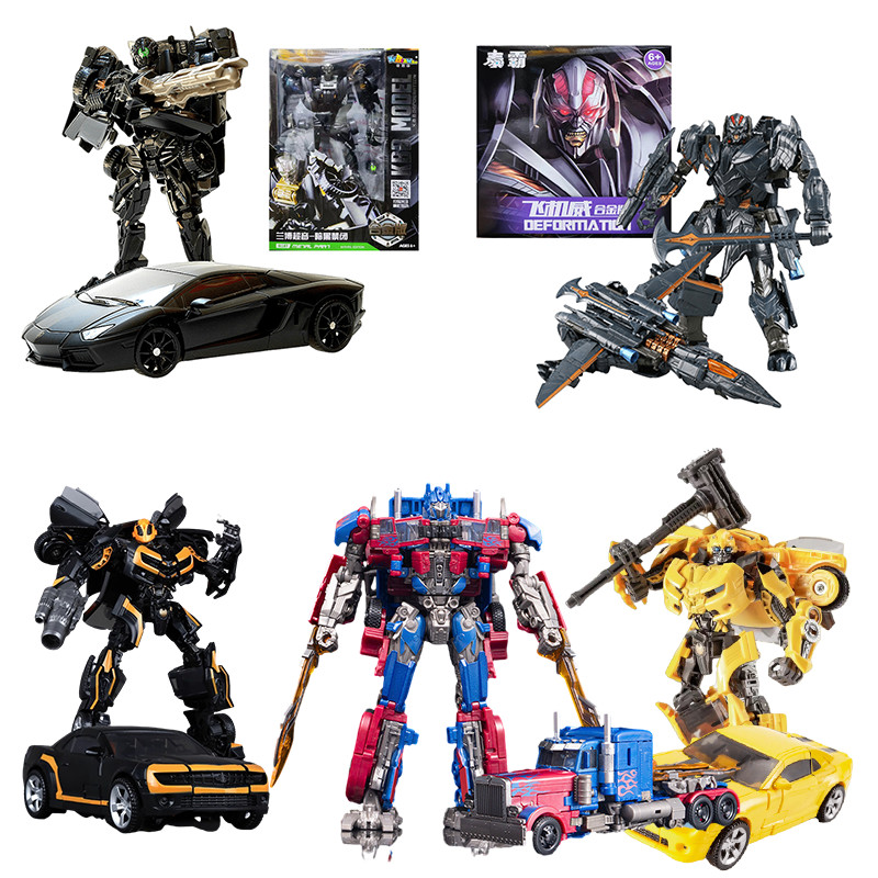 โมเดลฟิกเกอร์ Transformers Hot Rod Bumblebee Optimus Prime Megatron Optimus Primal Sentinel Prime ขยับได้ ของเล่นสําหรับเด็ก