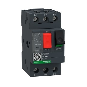 Schneider Thermistor Motor Circuit Breaker GV2ME07 GV2ME 07 (1.6 - 2.5 A)