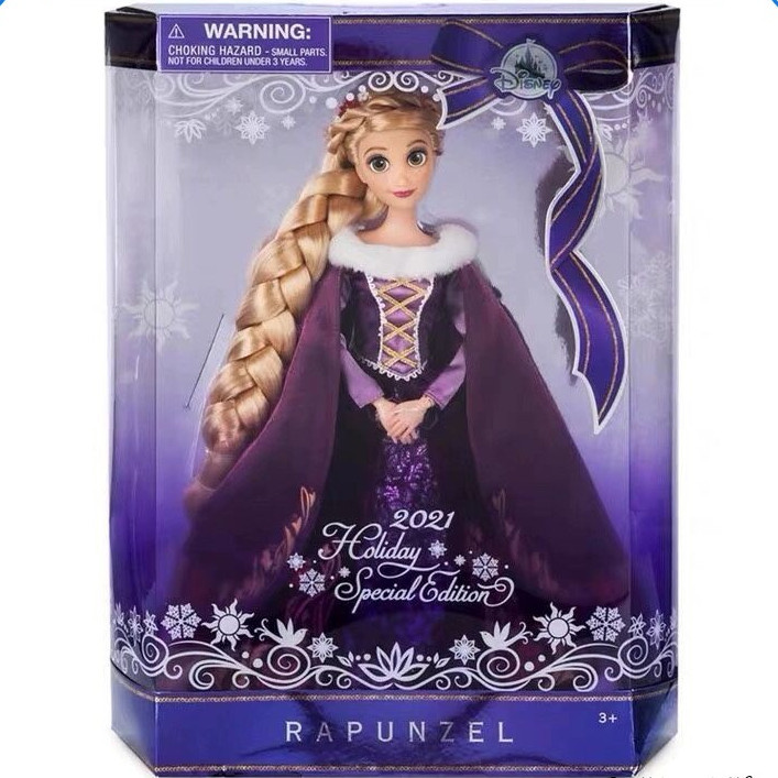 Disney Doll Tangled Rupunzel 2021 Holiday Special Edition RM005