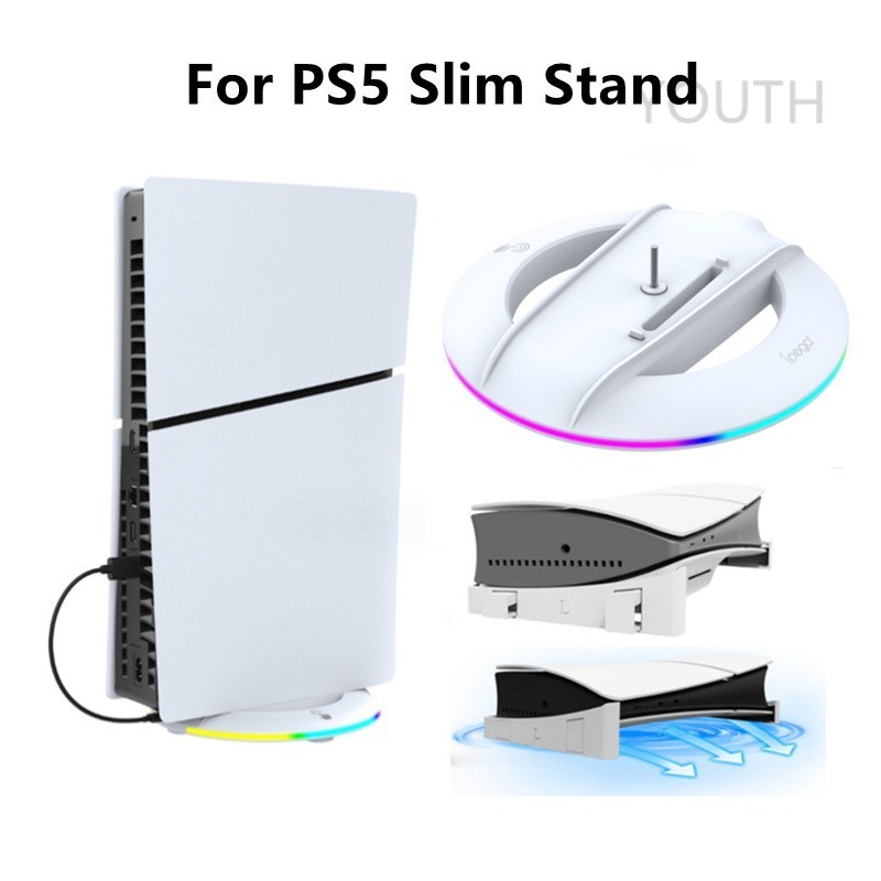 【พร้อมส่ง】ขาตั้งแนวนอน แนวตั้ง แนวตั้ง เรืองแสง หลากสี สําหรับ PS5 slim