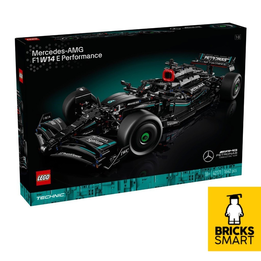 LEGO 42171 Technic Mercedes-AMG F1 W14 E Performance Building ชุดของเล่น (1642 ชิ้น)