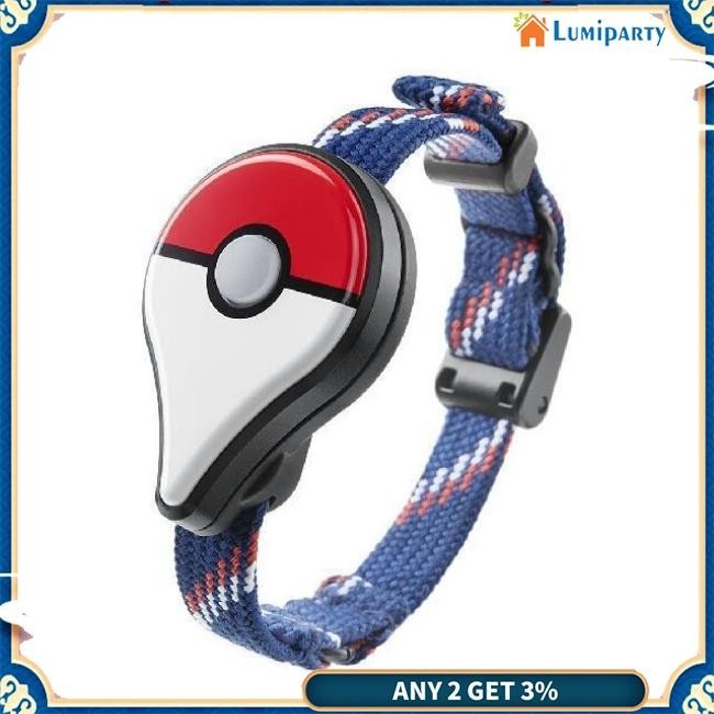 Lumiparty สายนาฬิกาข้อมือบลูทูธ อุปกรณ์เสริม สําหรับ Nintend Pokemon GO Plus Balls