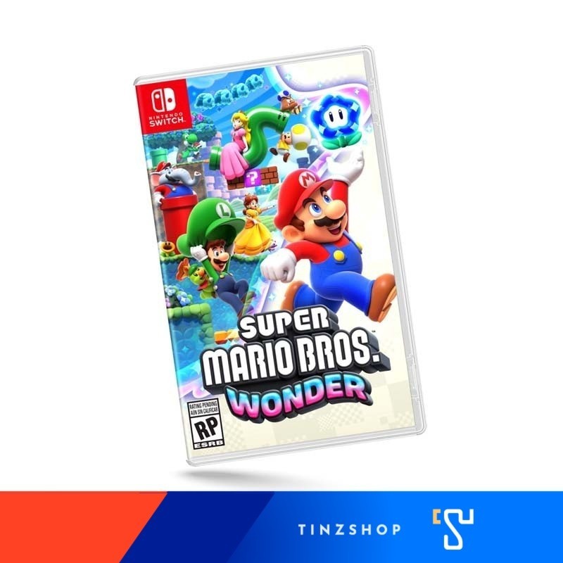 [เกมใหม่ ขายดี] Nintendo Switch Game Super Mario Bros. Wonder / Mario Wonder Zone Asia / English เกมขายดี เกมนินเทนโด้