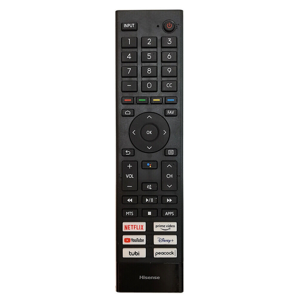 ใช้ ERF3J80H สําหรับ Hisense Smart Voice TV รีโมทคอนโทรล U6G 60A6G 70A6G