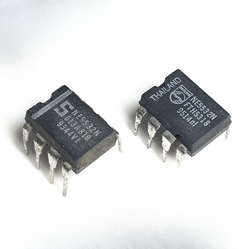 ถอดชิ้นส่วนบรรจุภัณฑ์เดิมนําเข้า NE5532 NE5532N เครื่องขยายเสียงการทํางานสหรัฐอเมริกา Big S/Philips 