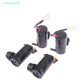 【loveoionia1】ชุดปั๊มที่ปัดน้ําฝนกระจกรถยนต์ 12v【ia】