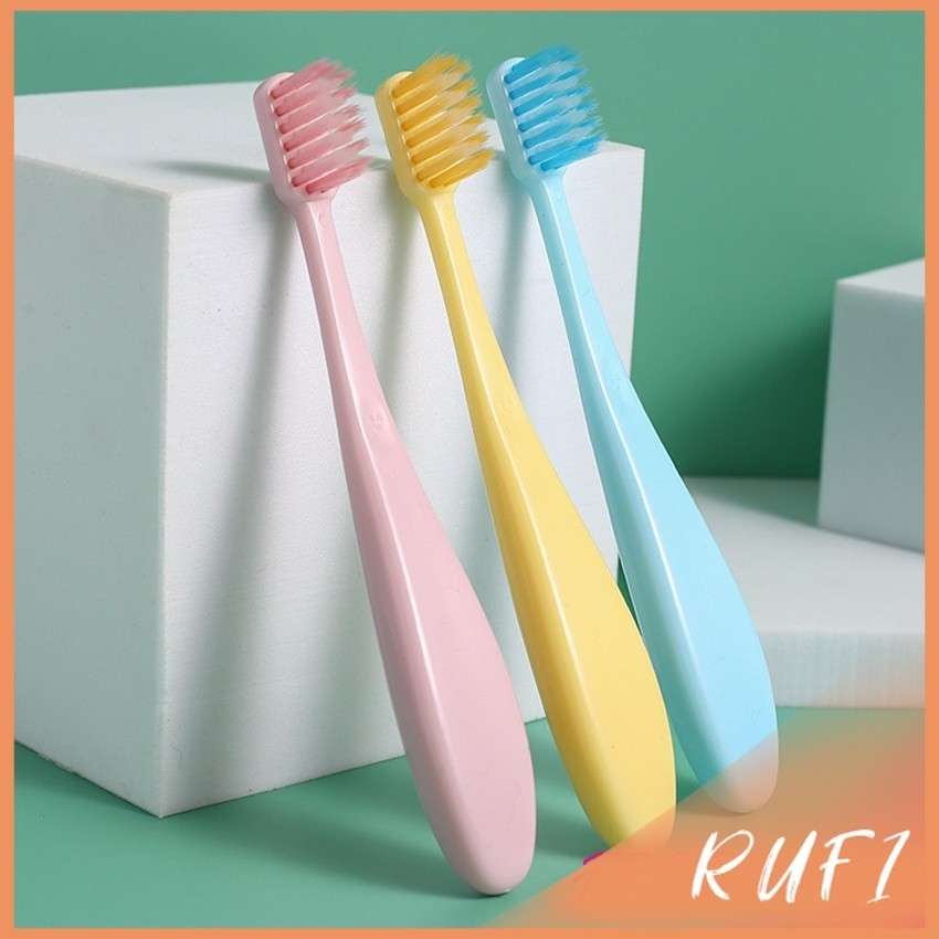RUFI แปรงสีฟันแม่ลูก แปรงสีฟันญี่ปุ่น ขนนุ่ม Adult and child soft toothbrush - รูปที่ 7