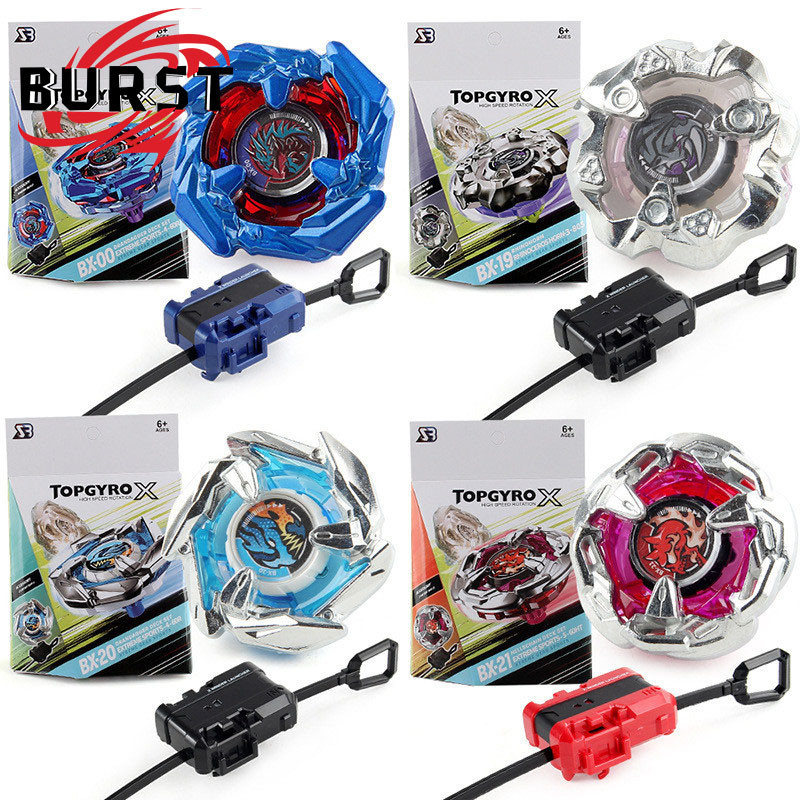 S3 Beyblade X BX-19 Rhino Horn BX-20 Drandagger Deck BX-21 Hellschain Deck Beyblade Xtreme พร้อม Lau