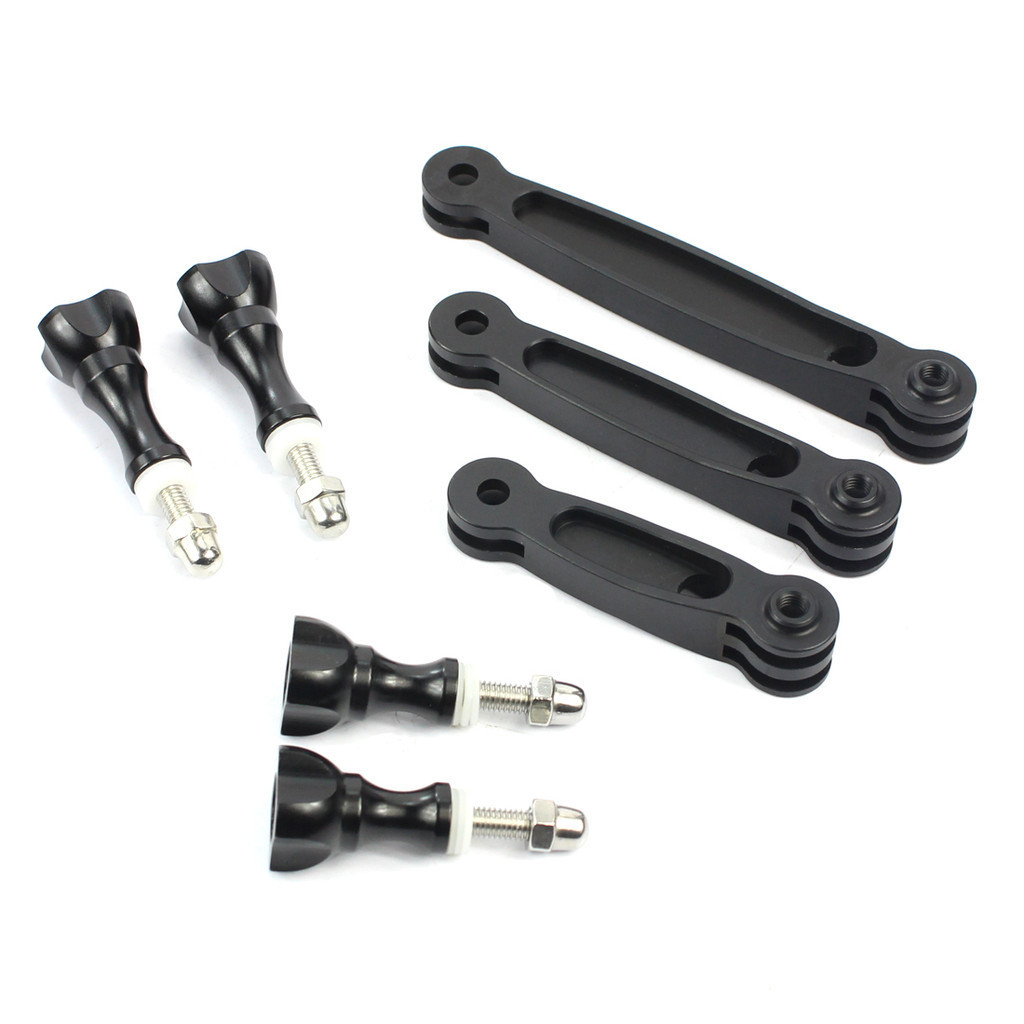 XT-XINTE แขนขยายหมวกกันน็อคยาว Rod Bracket ขาตั้งกล้องอะแดปเตอร์สําหรับ GoPro Hero 13 12 11 10 Action กล้อง Hand Grip