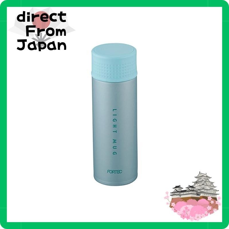 [Direct from Japan]Wahei Fraise Water Bottle Light Mug Bottle Fortec Park 340ml Mint Lightweight Type Vacuum Insulated Structure Keeps Temperature Insulated FPR-8016