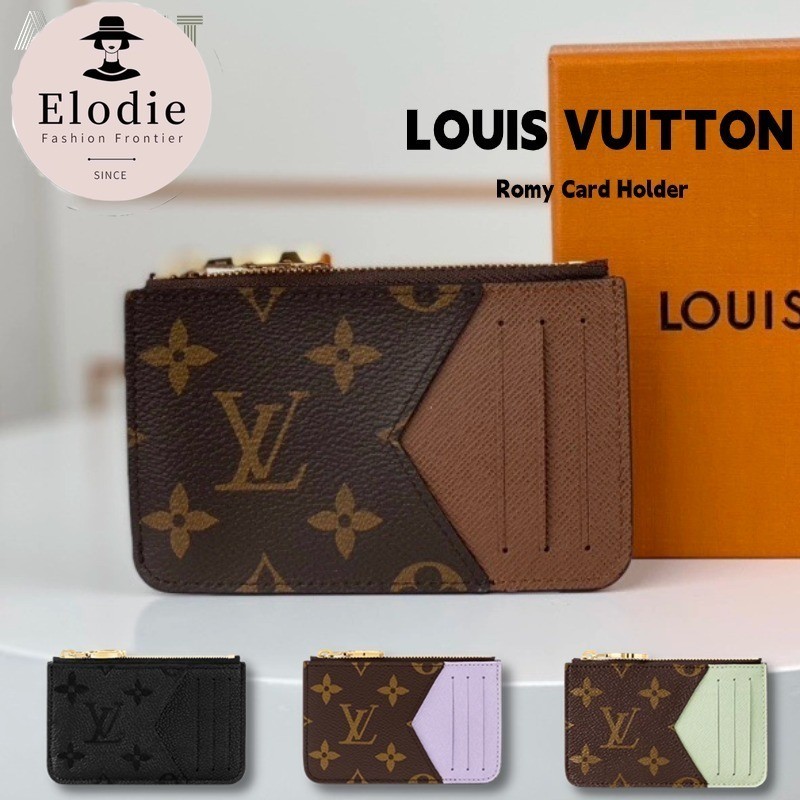 หลุยส์วิตตอง Louis Vuitton Romy Card HolderWomen’s card holder LV zipper coin purse