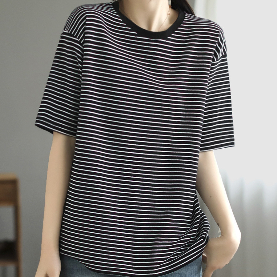 เสื้อยืดแขนสั้นลําลอง แบบบาง ทรงหลวม ขนาดใหญ่ สําหรับผู้ชาย ไซซ์ M - 8XL