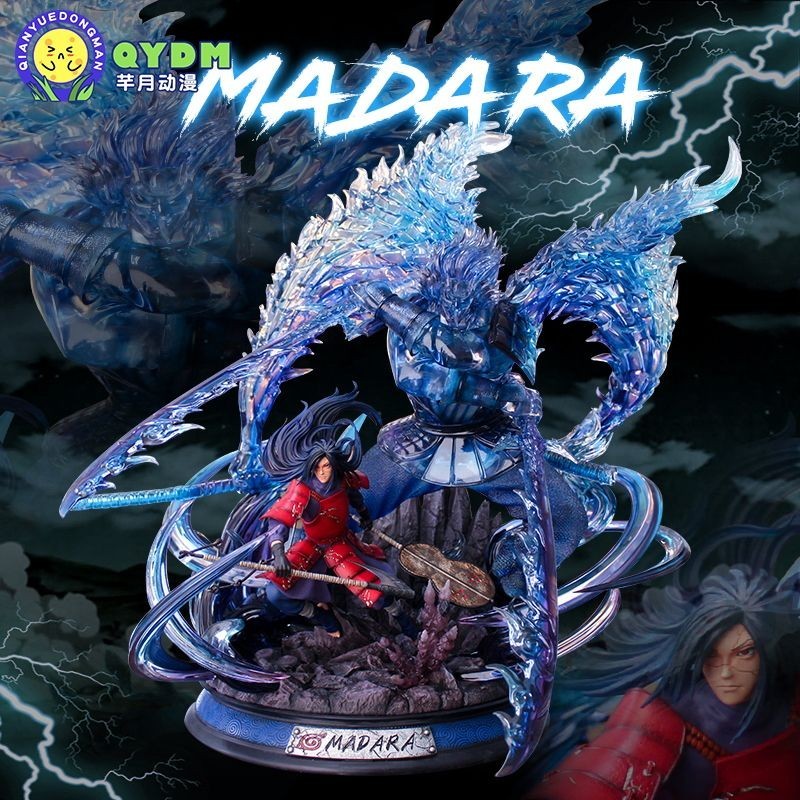 Naruto รูปขนาดใหญ่สุด GK Uchiha Madara Susanoo Madara คอลเลกชันรูปปั้นเครื่องประดับ