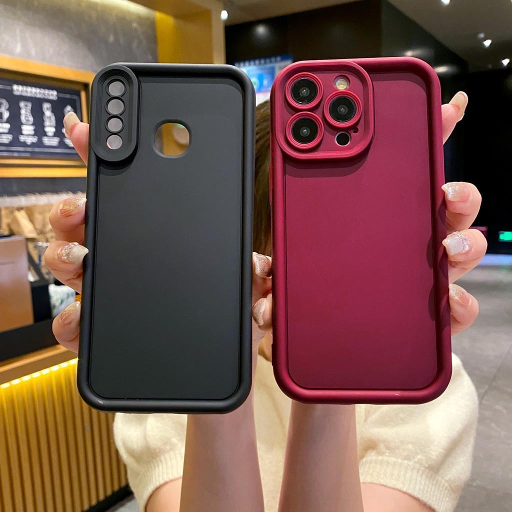 เคสโทรศัพท์มือถือ ซิลิโคนนิ่ม กันกระแทก กันตก ขอบมุมขวา หลากสี สําหรับ VIVO V29 V29E V27 V25 V23 V21 Pro Y11 Y12 Y15 Y16 Y17 Y17s Y19 Y31 Y51 Y27 Y36 Y73