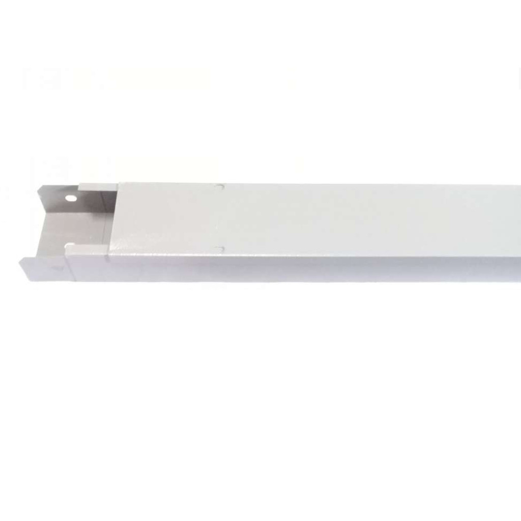 รางวายเวย์ ยี่ห้อKJL ขนาด 2x4x4 ฟุต สีขาว ผลิตจากเหล็กคุณภาพดี ยาว 120เซน wireway iron white รางเหล็