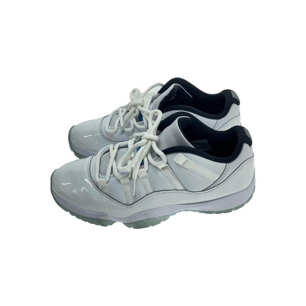 Nike Air Jordan 11 Low 1 2 8 รองเท้าผ้าใบ มือสอง สีขาว

