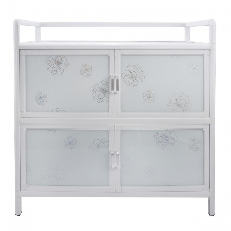 LOCAL789 CROWN ตู้อเนกประสงค์ในครัว 79x40x75 ซม. PQS-LGZ8-2 สีขาว ร้านอยู่ในไทย
