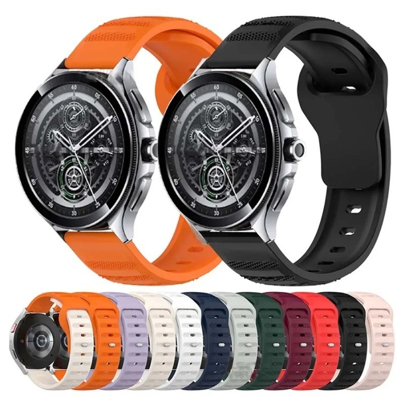 สายนาฬิกาข้อมือซิลิโคน สําหรับ Xiaomi Watch 2 Pro Xiaomi Watch S3 S1 Pro Active S2 42 46 มม. Watch Color 2 Smart Watch Band 22 มม.