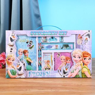 ชุดเครื่องเขียนนักเรียนประถม กล่องของขวัญ ลายการ์ตูนเจ้าหญิง…