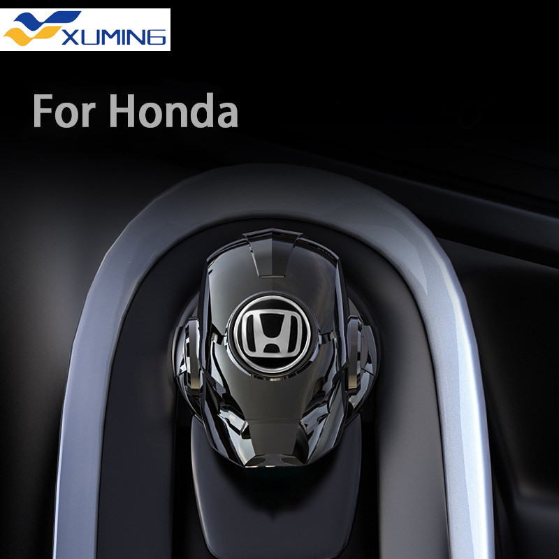ฝาครอบปุ่มสตาร์ทรถยนต์ แบบปุ่มเดียว สําหรับ Honda City Brio CRV HRV BRV CR-V HR-V BR-V Civic Jazz FIt Accord Mobi