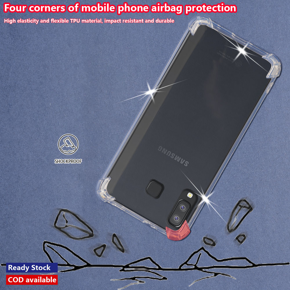 เคสโทรศัพท์เจลลี่ ยางนิ่ม แบบใส กันกระแทก สําหรับ Samsung Galaxy A8 Star A9 SM-G885F G8850 G885Y G88