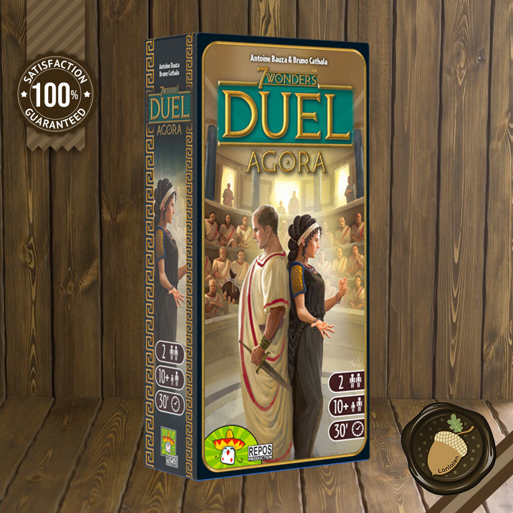 7 Wonders Duel: Agora Board Game ส่วนเสริม บอร์ดเกม
